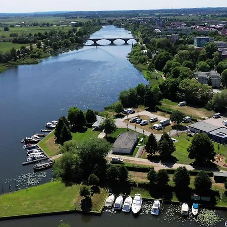 Ferienwohnung Stroamcamp Schwedt/Oder Exterior foto